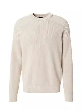 Свитер BOSS Sweater Alamaka, бежевый