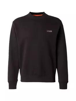 Свитер BOSS Sweatshirt We_Mixdenim, черный