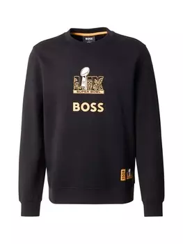 Свитер BOSS Sweatshirt Wilkins_NFL, черный