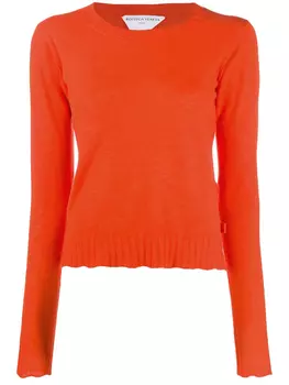 Свитер Bottega Veneta Orange Cashmere, оранжевый