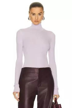 Свитер Bottega Veneta Wool Rib Underpinning, цвет Thistle