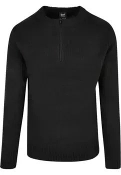 Свитер Brandit с круглым вырезом "Мужской армейский джемпер Brandit", черный