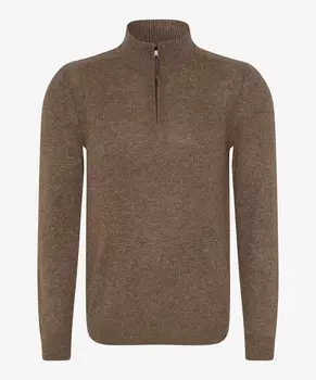 Свитер BRAX Steffen, коричневый