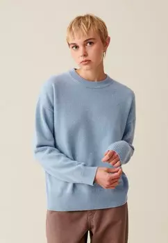 Свитер BRODERIE Claudie Pierlot, пестрый светло-голубой