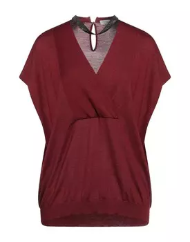 Свитер Brunello Cucinelli, бордовый