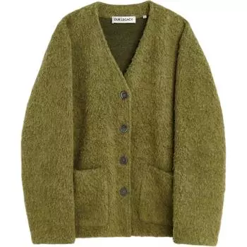 Свитер Brushed Jacket OUR LEGACY, Moss Green