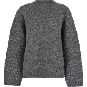 Свитер Bubble Jumper GANNI, серый