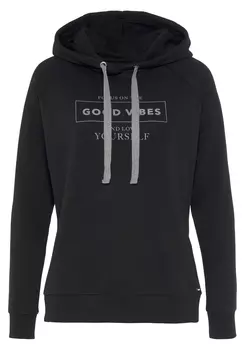 Свитер Buffalo Kapuzensweatshirt, черный