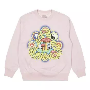 Свитер bun 5g crew sweater 'pink' Palace, розовый