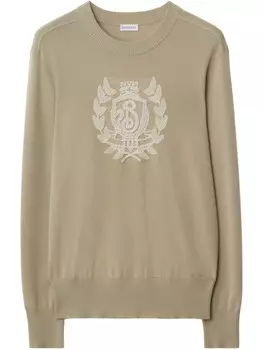 Свитер Burberry B Crest, нейтральный