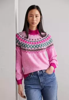 Свитер BYMARITNE b.young, микс цикламена