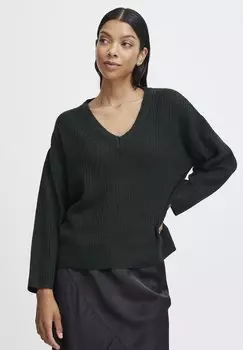 Свитер BYONEMA VNECK b.young, скарабей меланж