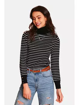 Свитер C& Jo Rollkragen, черный