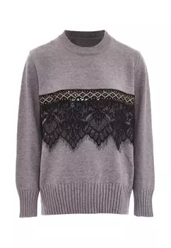 Свитер caissa, светло-серый