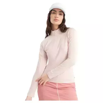 Свитер Calvin Klein Golf San Marcos half zip, розовый