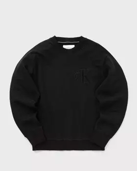 Свитер Calvin Klein Jeans Ck Applique Crew Neck, цвет ck black
