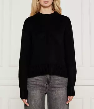 Свитер CALVIN KLEIN JEANS INTARSIA Regular Fit, черный