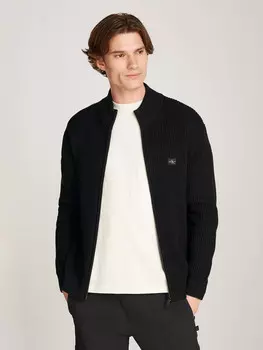Свитер CALVIN KLEIN JEANS Loose fit, черный