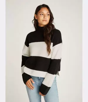 Свитер Calvin Klein Jeans Relaxed Fit, черный