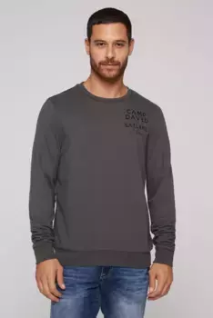 Свитер CAMP DAVID из хлопка, цвет Ash