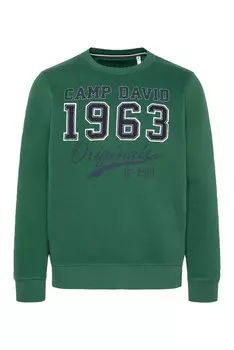 Свитер CAMP DAVID Sweatshirt, зеленый