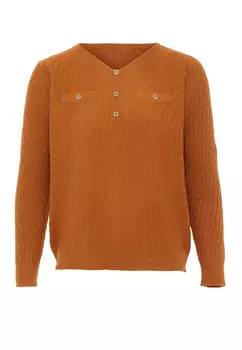 Свитер caneva Strick, цвет Rost