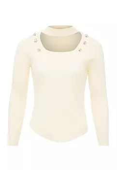 Свитер caneva Strick, светло-бежевый