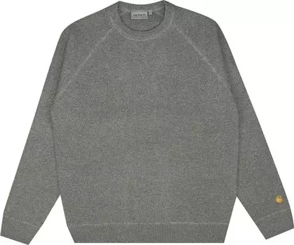 Свитер Carhartt WIP Chase Sweater 'Grey Heather', серый