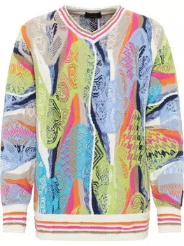 Свитер Carlo Colucci Cucinato, смешанные цвета