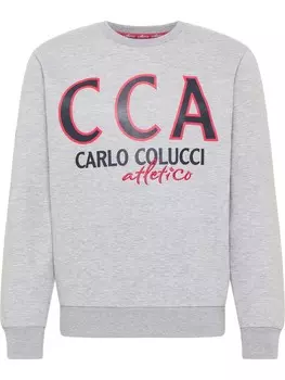 Свитер Carlo Colucci Sweatshirt Dalvit, пятнистый серый