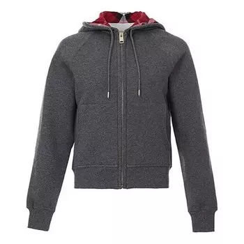 Свитер casual hoodie gray Burberry, серый