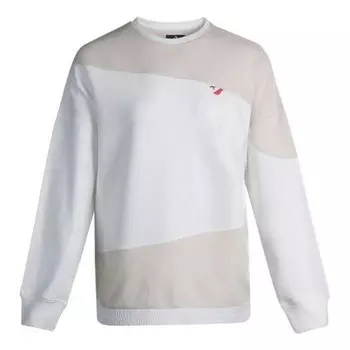Свитер casual sweatshirt 'white pink' Converse, белый