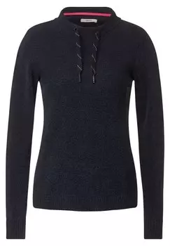 Свитер Cecil CHENILLE, ночная синяя