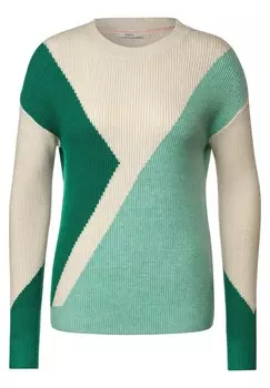 Свитер Cecil, цвет Mint/Grass Green