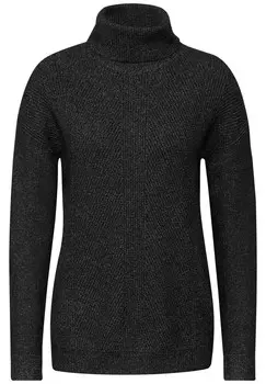 Свитер CECIL, цвет mottled black