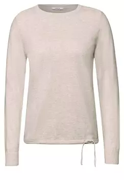 Свитер CECIL, пятнистый бежевый