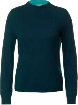 Свитер Cecil, синий/бензин