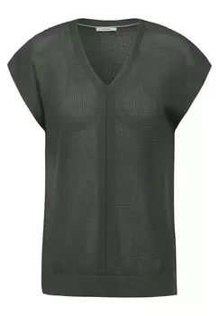 Свитер CECIL Sweater, темно-зеленый