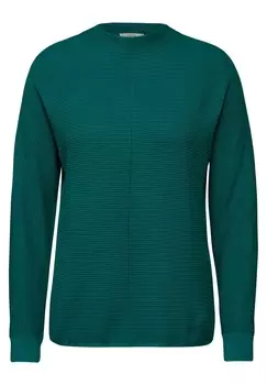 Свитер CECIL, темно-зеленый