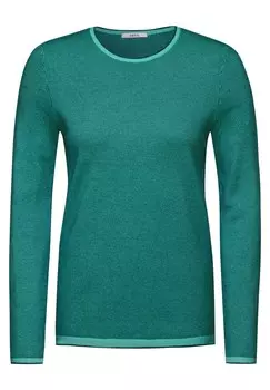 Свитер CECIL, зеленый