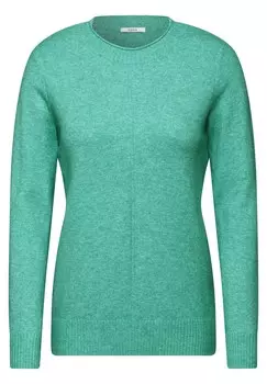 Свитер CECIL, зеленый