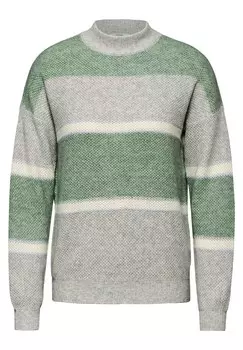 Свитер CECIL, зеленый