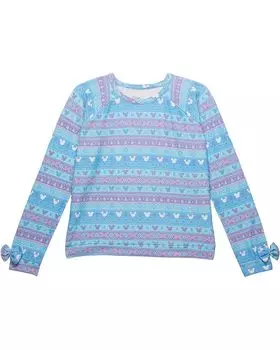Свитер Chaser Mickey Mouse Fair Isle Pullover, цвет Winter Blue
