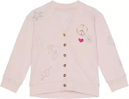 Свитер Chaser Peace Love Smile Cardigan, цвет Almond Blossom