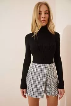 Свитер - Черный - Классический крой Happiness stanbul, черный