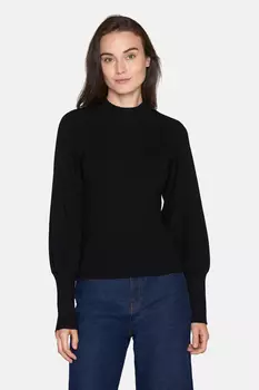 Свитер - Черный - Приталенный Sister's Point, черный