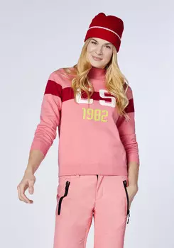 Свитер Chiemsee Rollkragen, розовый