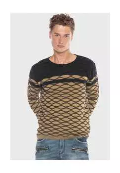 Свитер Cipo & Baxx, коричневый