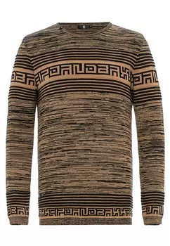 Свитер CIPO & BAXX, коричневый