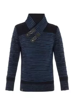 Свитер CIPO & BAXX, темно-синий